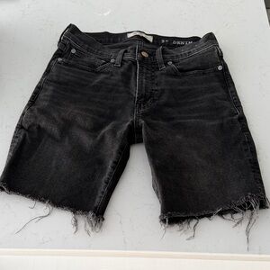 Madewell Charcoal Denim Shorts